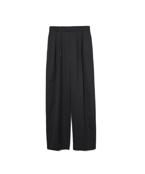 AMERICAN RAG CIE（アメリカンラグシー）の「ウールブレンドタックワイドパンツ（スラックス・レディース・チャコールグレー/キャメル・38/36）」の19枚目の写真