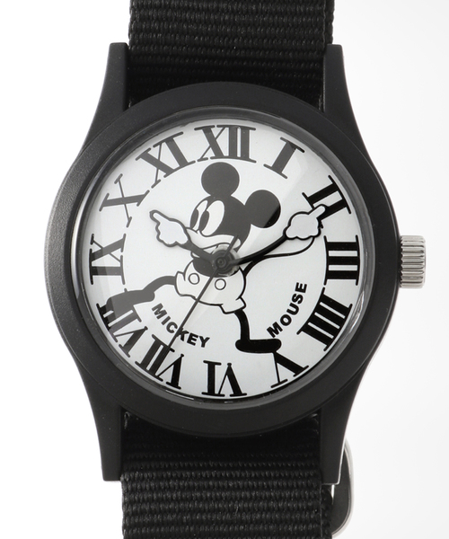 Disney(ディズニー)の「【Sur Mesure / シュールメジュール】HIROB Exclusive Mickey Enjoy【 ウォッチ 】(アナログ腕時計・レディース・ブラック・FREE)」の8枚目の写真