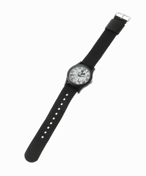 Disney(ディズニー)の「【Sur Mesure / シュールメジュール】HIROB Exclusive Mickey Enjoy【 ウォッチ 】(アナログ腕時計・レディース・ブラック・FREE)」の3枚目の写真