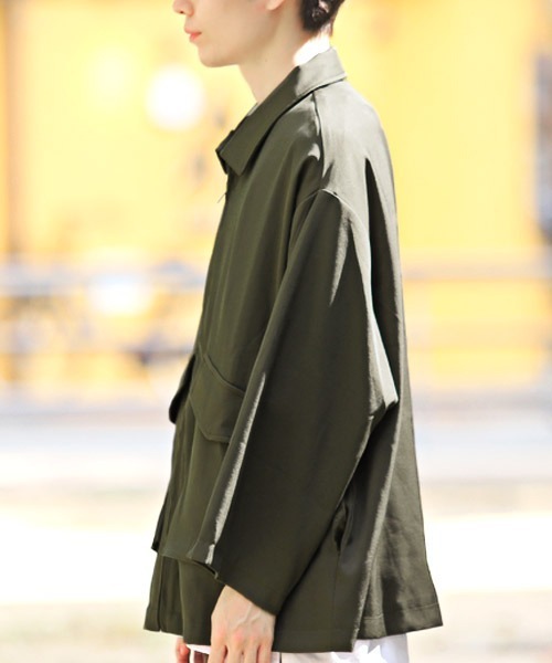 LUXSTYLE（ラグスタイル）の「ポケットZIPブルゾン（ブルゾン・メンズ・その他/カーキ・L/M）」の18枚目の写真
