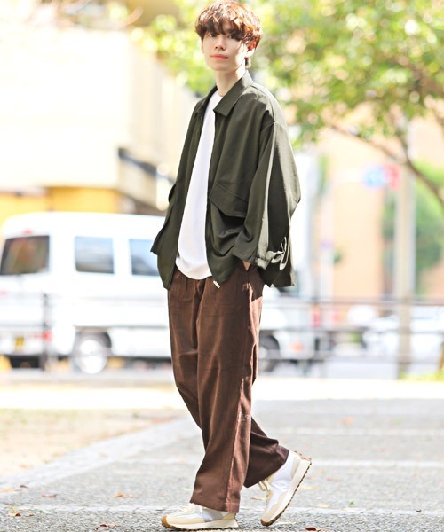 LUXSTYLE（ラグスタイル）の「ポケットZIPブルゾン（ブルゾン・メンズ・その他/カーキ・L/M）」の11枚目の写真