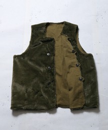 SPINNS | リバーシブル ファーベスト(ベスト)