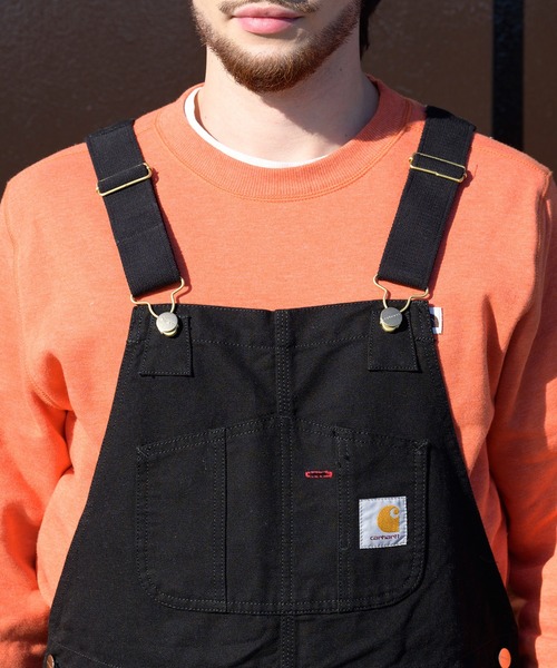 Carhartt WIP（カーハートダブリューアイピー）の「Carhartt BIBオーバーオール（サロペット/オーバーオール・メンズ・ブラック/ブルー系その他/ブルー系その他2・32inch/30inch/28inch）」の5枚目の写真