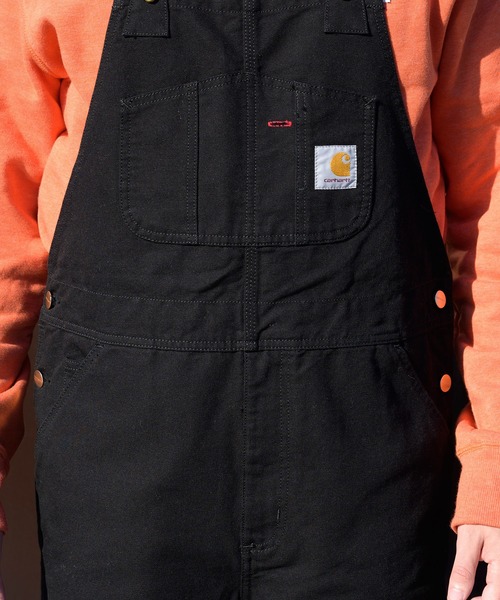 Carhartt WIP（カーハートダブリューアイピー）の「Carhartt BIBオーバーオール（サロペット/オーバーオール・メンズ・ブラック/ブルー系その他/ブルー系その他2・32inch/30inch/28inch）」の8枚目の写真