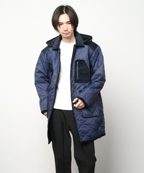 MOUNTAIN SMITH（マウンテンスミス）の「MOUNTAIN SMITH/マウンテンスミス　ASPEN（ステンカラーコート・メンズ・ブラック/ネイビー/オリーブ・SMALL/MEDIUM/LARGE）」の3枚目の写真