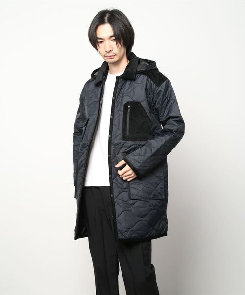 MOUNTAIN SMITH（マウンテンスミス）の「MOUNTAIN SMITH/マウンテンスミス　ASPEN（ステンカラーコート・メンズ・ブラック/ネイビー/オリーブ・SMALL/MEDIUM/LARGE）」の2枚目の写真