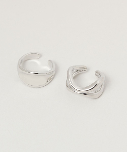 RAGEBLUE（レイジブルー）の「セットイヤカフ/260715（イヤーカフ・メンズ・ホワイト/その他1/オフホワイト/その他4・FREE）」の6枚目の写真