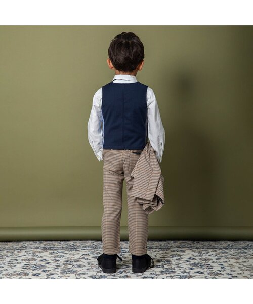 BREEZE（ブリーズ）の「レギュラーカラーシャツ（シャツ/ブラウス・キッズ・ブラック/オフホワイト/ピンク/ブルー・90/100/110/120/130）」の7枚目の写真