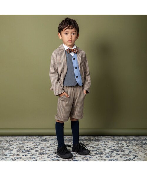 BREEZE（ブリーズ）の「レギュラーカラーシャツ（シャツ/ブラウス・キッズ・ブラック/オフホワイト/ピンク/ブルー・90/100/110/120/130）」の22枚目の写真