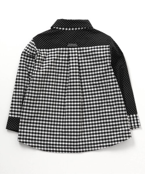 BREEZE（ブリーズ）の「レギュラーカラーシャツ（シャツ/ブラウス・キッズ・ブラック/オフホワイト/ピンク/ブルー・90/100/110/120/130）」の15枚目の写真