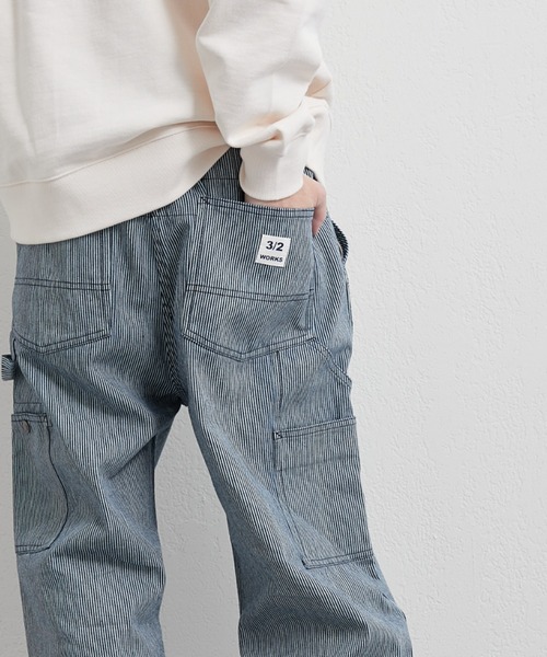 CIAOPANIC TYPY（チャオパニックティピー）の「【3/2WORKS / スリーツーワークス】ペインターパンツ（その他パンツ・メンズ・ネイビー/アイボリー/キャメル・S/M/L）」の3枚目の写真