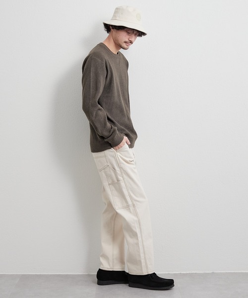 CIAOPANIC TYPY（チャオパニックティピー）の「【3/2WORKS / スリーツーワークス】ペインターパンツ（その他パンツ・メンズ・ネイビー/アイボリー/キャメル・S/M/L）」の8枚目の写真