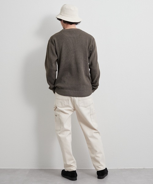 CIAOPANIC TYPY（チャオパニックティピー）の「【3/2WORKS / スリーツーワークス】ペインターパンツ（その他パンツ・メンズ・ネイビー/アイボリー/キャメル・S/M/L）」の9枚目の写真