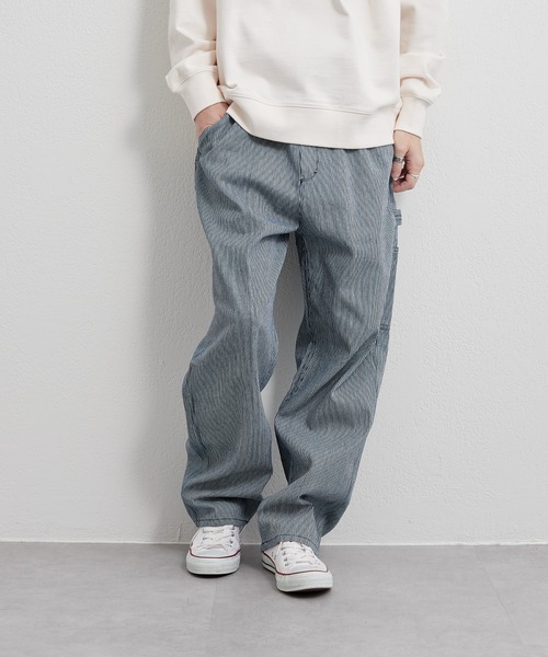 CIAOPANIC TYPY（チャオパニックティピー）の「【3/2WORKS / スリーツーワークス】ペインターパンツ（その他パンツ・メンズ・ネイビー/アイボリー/キャメル・S/M/L）」の10枚目の写真