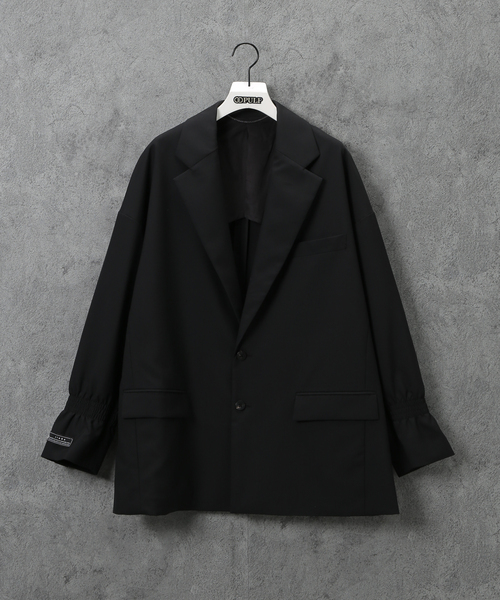 Jieda(ジエダ)の「【JIEDA / ジエダ】OVERSIZED TAILORED JACKET(テーラードジャケット・メンズ・ブラック・1)」の1枚目の写真
