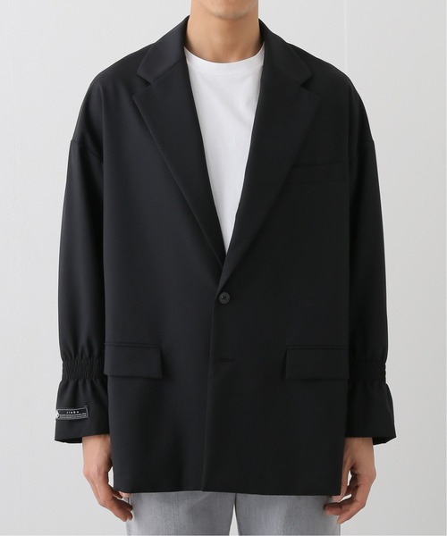 Jieda(ジエダ)の「【JIEDA / ジエダ】OVERSIZED TAILORED JACKET(テーラードジャケット・メンズ・ブラック・1)」の2枚目の写真