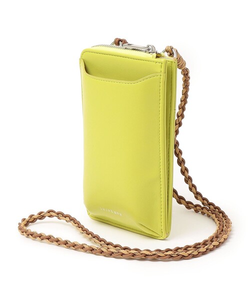 SHIPS any(シップス エニィ)の「【WEB限定】SHIPS any: マルチ モバイル ポシェット(ショルダーバッグ・レディース・ホワイト/ブラック/イエロー/オレンジ/ブルー/ライトグレー・ONE SIZE)」の8枚目の写真