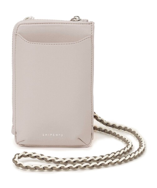 SHIPS any(シップス エニィ)の「【WEB限定】SHIPS any: マルチ モバイル ポシェット(ショルダーバッグ・レディース・ホワイト/ブラック/イエロー/オレンジ/ブルー/ライトグレー・ONE SIZE)」の19枚目の写真