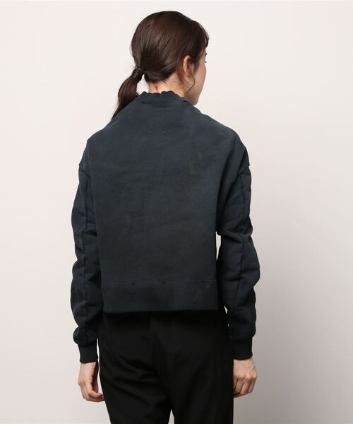 Maison MIHARA YASUHIRO(メゾンミハラヤスヒロ)の「Switching Pullover(スウェット・レディース・ホワイト/ブラック・FREE)」の16枚目の写真