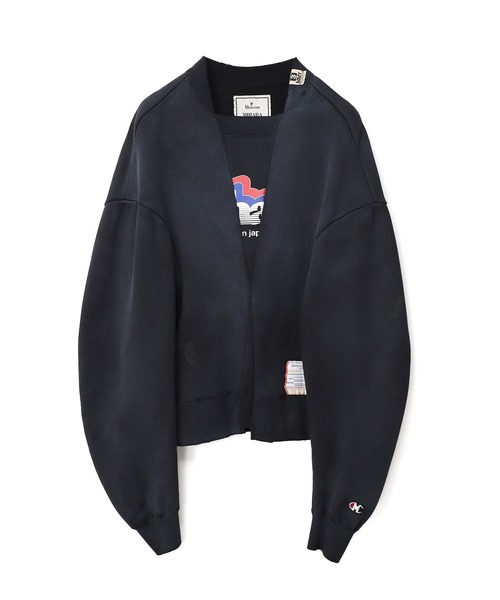 Maison MIHARA YASUHIRO(メゾンミハラヤスヒロ)の「Switching Pullover(スウェット・レディース・ホワイト/ブラック・FREE)」の10枚目の写真