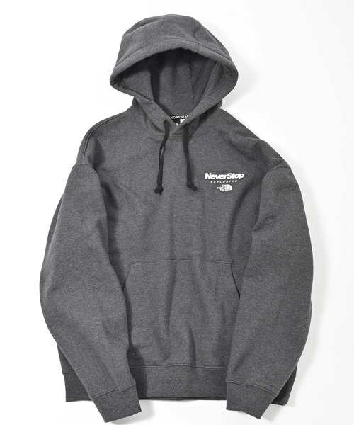 THE NORTH FACE（ザノースフェイス）の「THE NORTH FACE(ザ・ノース・フェイス) NSE プルパーカー（パーカー・メンズ・チャコール・S/M/L/XL）」の7枚目の写真