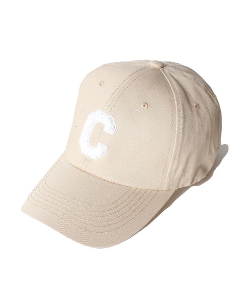 one wayザッカ（ワンウェイザッカ）の「Cキャップ（キャップ・レディース・ブラック/ベージュ・FREE）」の2枚目の写真