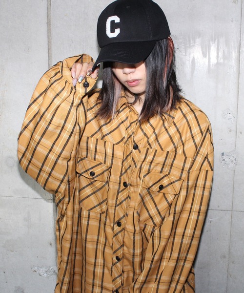 one wayザッカ（ワンウェイザッカ）の「Cキャップ（キャップ・レディース・ブラック/ベージュ・FREE）」の5枚目の写真