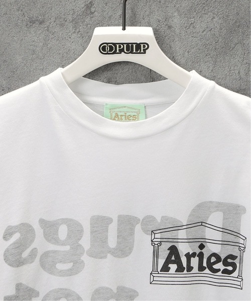 ARIES（アリーズ）の「【ARIES / アリーズ】DRUGS NOT HUGS SS TEE（Tシャツ/カットソー・メンズ・ホワイト・SMALL/MEDIUM/LARGE/X-LARGE）」の3枚目の写真