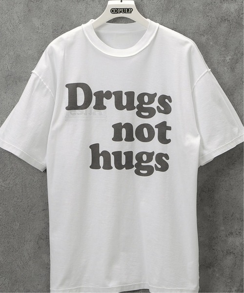 ARIES（アリーズ）の「【ARIES / アリーズ】DRUGS NOT HUGS SS TEE（Tシャツ/カットソー・メンズ・ホワイト・SMALL/MEDIUM/LARGE/X-LARGE）」の8枚目の写真
