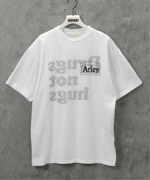 ARIES（アリーズ）の「【ARIES / アリーズ】DRUGS NOT HUGS SS TEE（Tシャツ/カットソー・メンズ・ホワイト・SMALL/MEDIUM/LARGE/X-LARGE）」の22枚目の写真