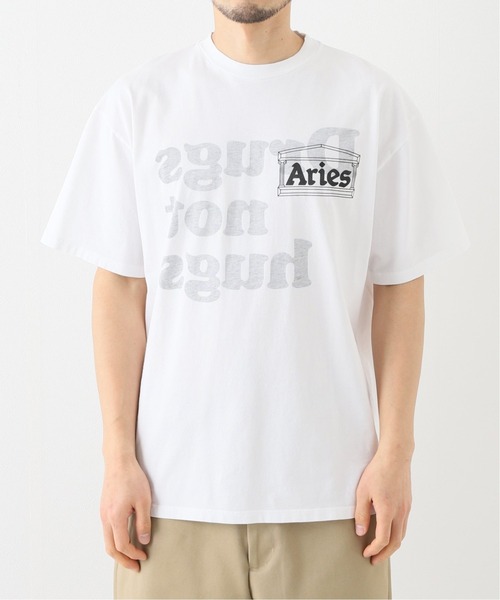 ARIES（アリーズ）の「【ARIES / アリーズ】DRUGS NOT HUGS SS TEE（Tシャツ/カットソー・メンズ・ホワイト・SMALL/MEDIUM/LARGE/X-LARGE）」の20枚目の写真
