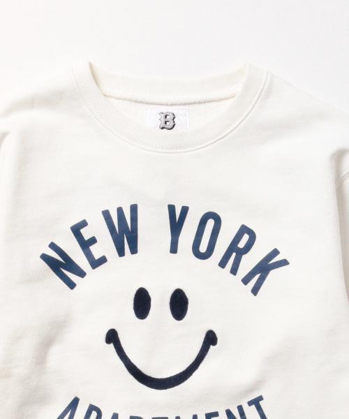 BEAMS（ビームス）の「◎THE BROWN IVY / LOGO L/S クルーネック スウェット（スウェット・メンズ・ライトグレー/ブラック/ホワイト・SMALL/LARGE/MEDIUM）」の10枚目の写真