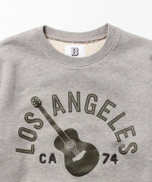 BEAMS（ビームス）の「◎THE BROWN IVY / LOGO L/S クルーネック スウェット（スウェット・メンズ・ライトグレー/ブラック/ホワイト・SMALL/LARGE/MEDIUM）」の4枚目の写真