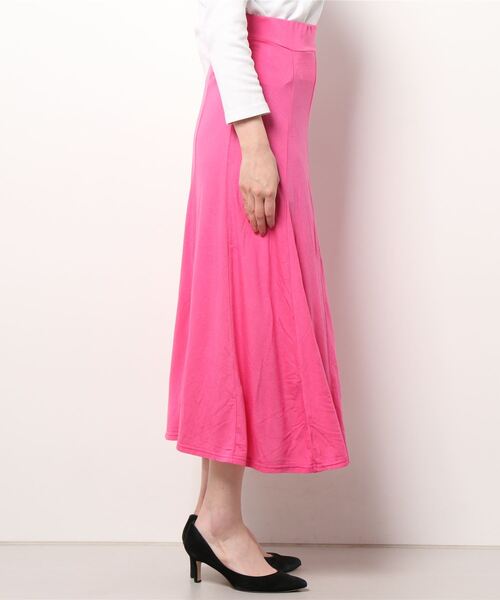 Kari & lili(カウリアンドリィリィ)の「easy skirt(スカート・レディース・ピンク/ライトグレー・FREE)」の20枚目の写真