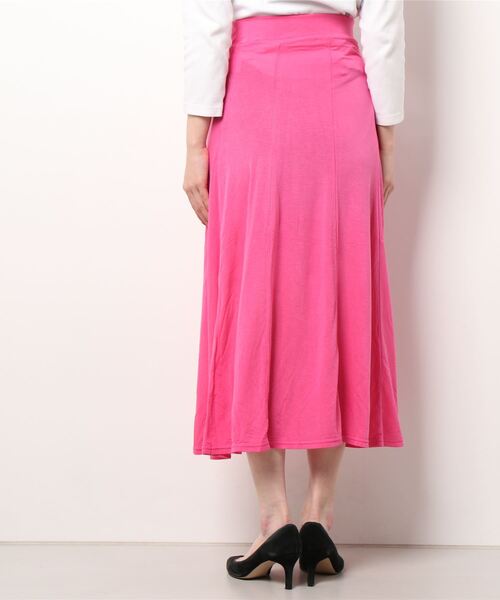 Kari & lili(カウリアンドリィリィ)の「easy skirt(スカート・レディース・ピンク/ライトグレー・FREE)」の21枚目の写真