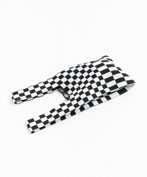 Ressaca（レサーカ）の「フラッグチェック ニット トートバッグ マルシェバッグ（トートバッグ・レディース・ブラック/イエロー/グリーン/ベージュ/ピンク/ブルー・FREE）」の14枚目の写真