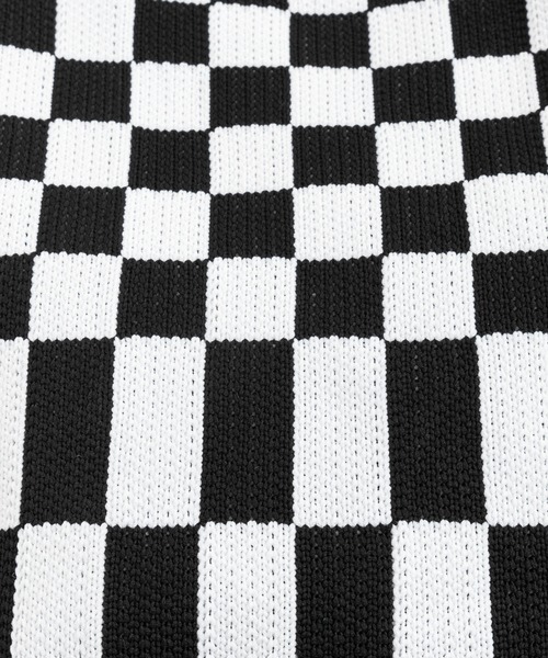 Ressaca（レサーカ）の「フラッグチェック ニット トートバッグ マルシェバッグ（トートバッグ・レディース・ブラック/イエロー/グリーン/ベージュ/ピンク/ブルー・FREE）」の19枚目の写真