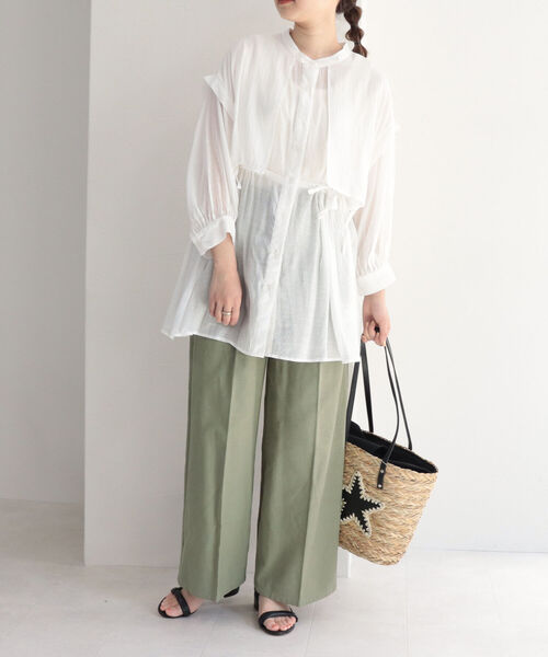 CONTROL FREAK / CTFK（コントロールフリーク）の「【Control Freak/コントロールフリーク】水草ブレード スタートートバッグ（かごバッグ・レディース・ブラック/シルバー・FREE）」の10枚目の写真