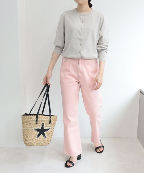 CONTROL FREAK / CTFK（コントロールフリーク）の「【Control Freak/コントロールフリーク】水草ブレード スタートートバッグ（かごバッグ・レディース・ブラック/シルバー・FREE）」の6枚目の写真