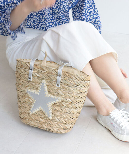 CONTROL FREAK / CTFK（コントロールフリーク）の「【Control Freak/コントロールフリーク】水草ブレード スタートートバッグ（かごバッグ・レディース・ブラック/シルバー・FREE）」の11枚目の写真