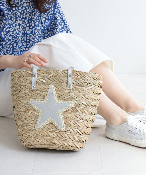 CONTROL FREAK / CTFK（コントロールフリーク）の「【Control Freak/コントロールフリーク】水草ブレード スタートートバッグ（かごバッグ・レディース・ブラック/シルバー・FREE）」の14枚目の写真