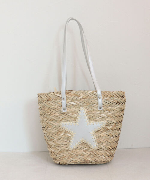 CONTROL FREAK / CTFK（コントロールフリーク）の「【Control Freak/コントロールフリーク】水草ブレード スタートートバッグ（かごバッグ・レディース・ブラック/シルバー・FREE）」の9枚目の写真