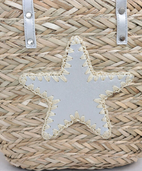 CONTROL FREAK / CTFK（コントロールフリーク）の「【Control Freak/コントロールフリーク】水草ブレード スタートートバッグ（かごバッグ・レディース・ブラック/シルバー・FREE）」の12枚目の写真