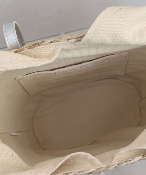 CONTROL FREAK / CTFK（コントロールフリーク）の「【Control Freak/コントロールフリーク】水草ブレード スタートートバッグ（かごバッグ・レディース・ブラック/シルバー・FREE）」の5枚目の写真