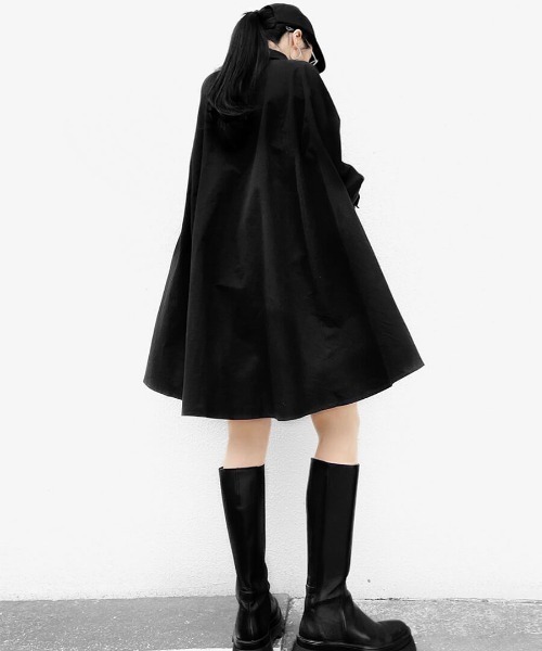 uni's room■2color アシンメトリーシャツワンピース OP-AW20-06 Asymmetry shirt one-piece / アシンメトリーシャツワンピース