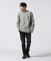 L【全品送料無料】DENHAM スウェット GREY L 新品 スウェット メンズL 特別セーフ DENHAM スウェット GREY L 新品 スウェット