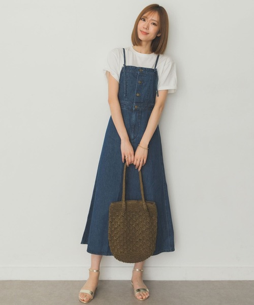 RODE SKO（ロデスコ）の「ペーパーショルダートートバッグ（トートバッグ・レディース・グレー/カーキ/ナチュラル・ONE）」の9枚目の写真