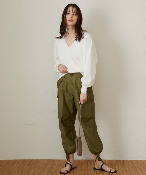 OUVRAGE CLASSE（ウヴラージュクラス）の「パラシュートパンツ