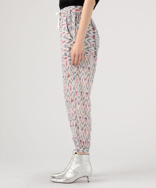 ISABEL MARANT（イザベルマラン）の「ISABEL MARANT ETOILE LAGAN レーヨン プリントイージーパンツ（その他パンツ・レディース・ブルー系その他4/ホワイト系その他・36/34）」の5枚目の写真