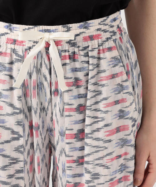 ISABEL MARANT（イザベルマラン）の「ISABEL MARANT ETOILE LAGAN レーヨン プリントイージーパンツ（その他パンツ・レディース・ブルー系その他4/ホワイト系その他・36/34）」の8枚目の写真